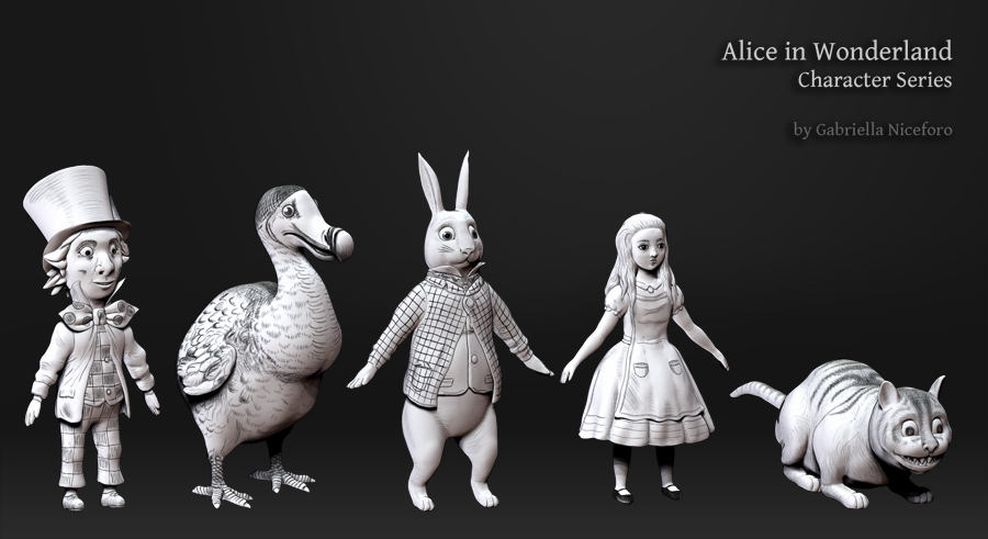 Alice in Wonderland - Character Series